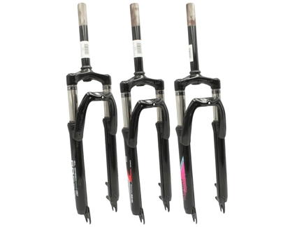 Вилка 26 аморт. безрізьб. CORSO «INTENSE» (573/639), чорна, disk, шток Ø28.6 L-200mm