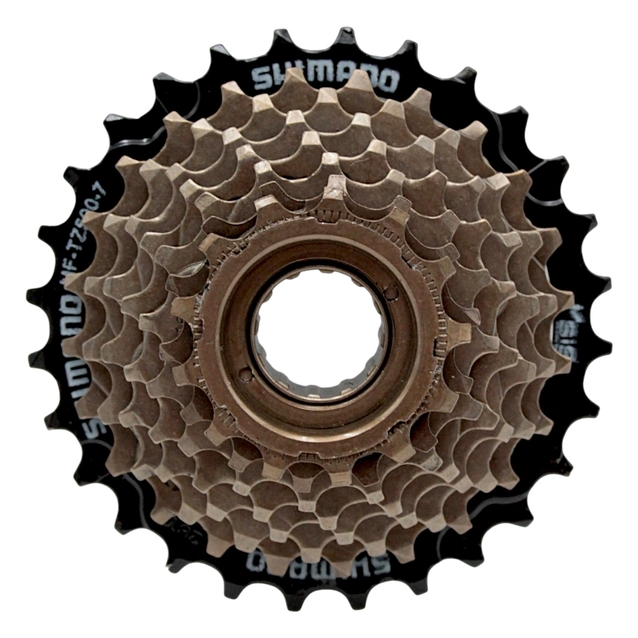 Зірка задня різьбова 8-рик SHIMANO TZ500 репліка (13-28T) фото westvelo.com