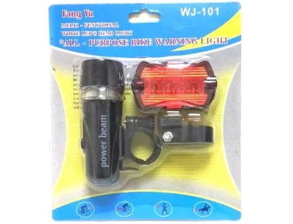 Фара + мигалка FY-812 діодні, на батарейках