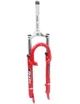 Вилка 26 аморт. різьб. STR №785 V-brake + disk шток L-180mm р.з L-85mm червона фото westvelo.com