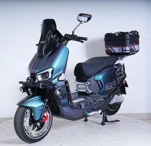 Електроскутер Tailg «F-73» B04, двигун 2000W, акумулятор 72V 35Ah графеновий, синьо-фіолетовий, колеса 12" + ЗАХИСНИЙ БАМПЕР