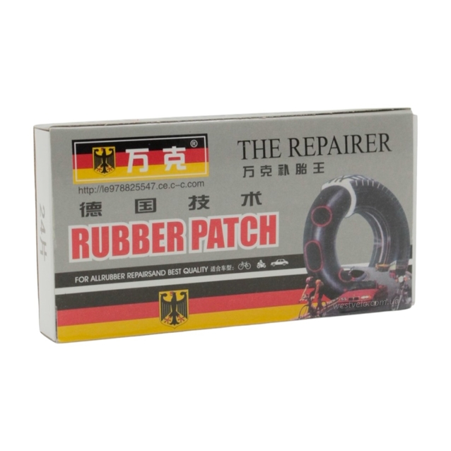 Латки + клей RS 24 овальні THE REPAIRER (німецька технологія) фото westvelo.com