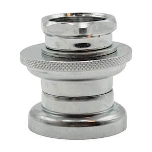 Рульовий набір мтв різьбовий, KENLI KL-B202, віночки, нікель