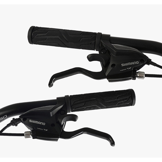 Велосипед 27.5 AL Corso «LEGEND» LG-27812 алюміній 15,5", (к-т SHIMANO) графітово-блакитний фото westvelo.com