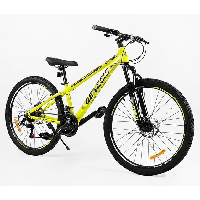 Велосипед 26 ST Corso «ENERGY» EN-26049 сталь 13", (к-т SHIMANO) жовтий фото westvelo.com