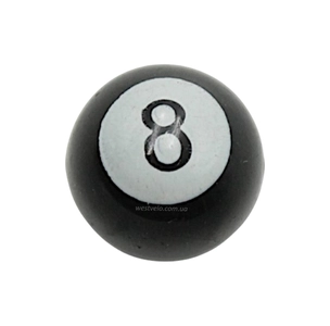 Ковпачок камери A-PLUMS (більярдний) чорно-білий (Тайвань)