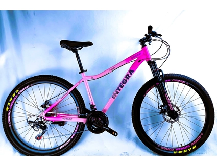 Велосипед 27.5 AL Corso «INTEGRA» NG-27345 алюміній 17", (к-т SHIMANO) рожевий