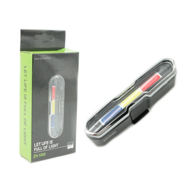 Мигалка на usb зарядку зад ZH-1808 "POLICE" фото westvelo.com