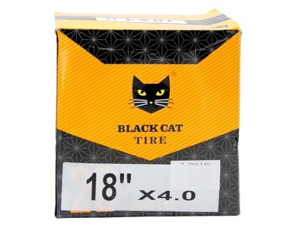 Камера 18 прямий ніпель AV 33 mm (4.0) BLACK CAT для електровелосипеда E-bike