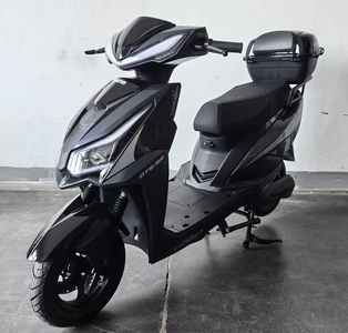 Електроскутер Corso «GTS-RR» GTS-722110, двигун 2000W, акумулятор 72V/30Ah літій-залізо-фосфатний, темно-графітовий, колеса 10"