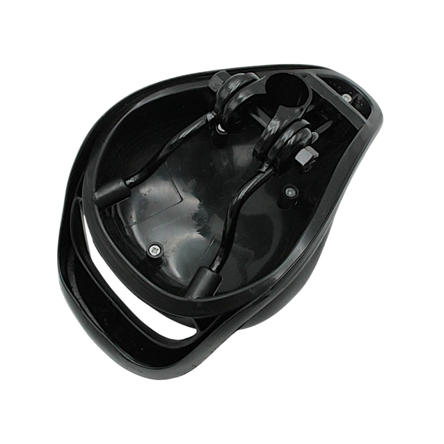 Сідло дитяче CLM-1618204 чорне з пластиковою спинкою фото westvelo.com