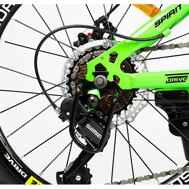 Велосипед 20 ST Corso «SPIRIT» ST-22155 сталь 11", (к-т SHIMANO) салатовий фото westvelo.com