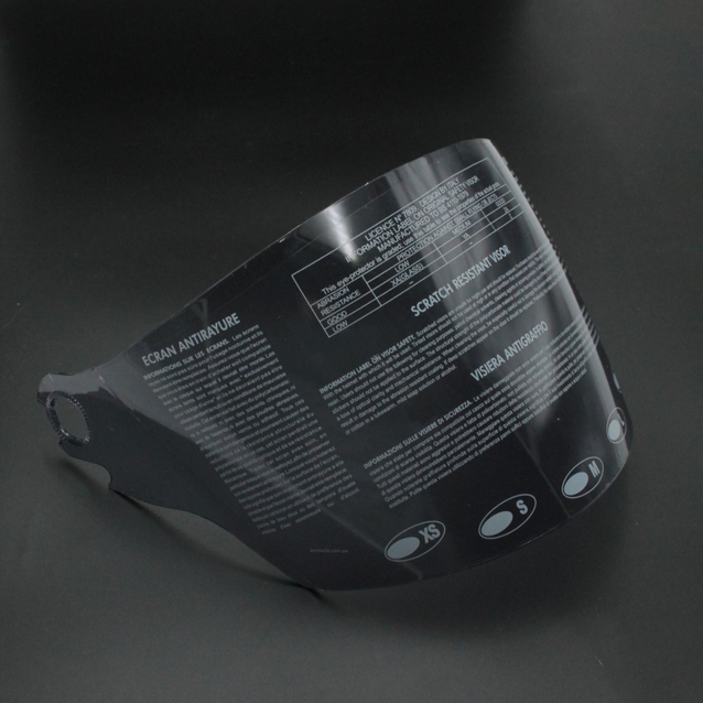 Скло мото шолома закритого "VLAND" ТАЙВАНЬ «370» тонований фото westvelo.com