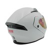 Мото шолом, трансформер (M) "91" білий глянец, вмонтовані окуляри фото westvelo.com