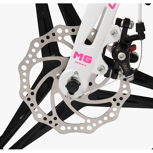 Дитячий велосипед 18 MG Corso «REVOLT» RV-18339, магнієва рама, світло рожевий фото westvelo.com