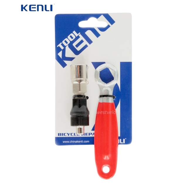 Ключ-знімач шатунів якісний з ручкою Kenli KEN TECH фото westvelo.com
