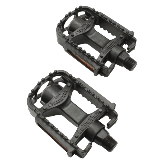 Педалі дитячі пластик PD-42, чорні фото westvelo.com