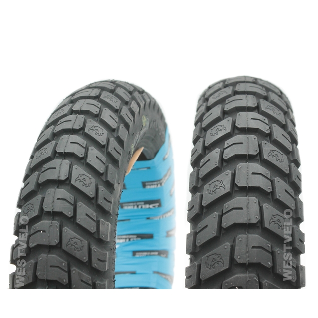 Покришка "10" 3.50-10 Б/К DELI TIRE Індонезія (108) напів-шип TL фото westvelo.com