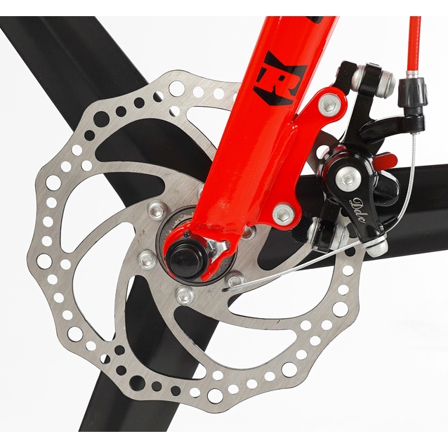 Дитячий велосипед 20 MG Corso «REVOLT» MG-20507 магнієва рама, чорно-червоний фото westvelo.com