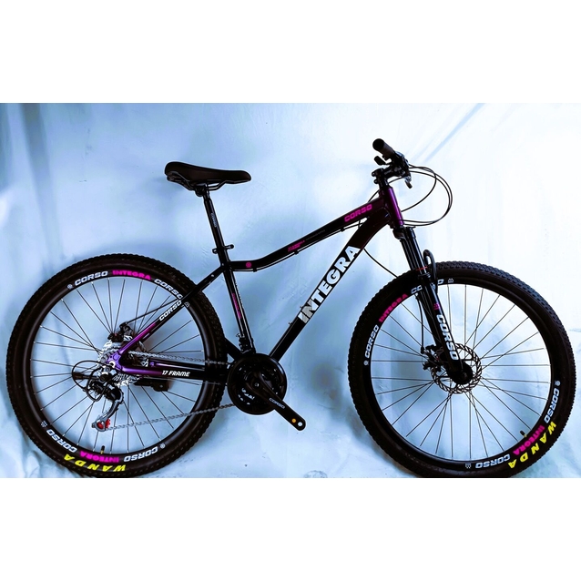 Велосипед 27.5 AL Corso «INTEGRA» NG-27011 алюміній 17", (к-т SHIMANO) фіолетовий фото westvelo.com