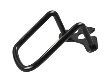 Захист перекидки задньої сталевий чорний короткий L-125mm