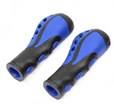 Гріпси ергономічні Тайвань гумові чорно-сині фото westvelo.com