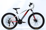 Велосипед 26 AL Corso «KORD» KD-26619 алюміній 13", (к-т SHIMANO) біло-чорно-червоний фото westvelo.com