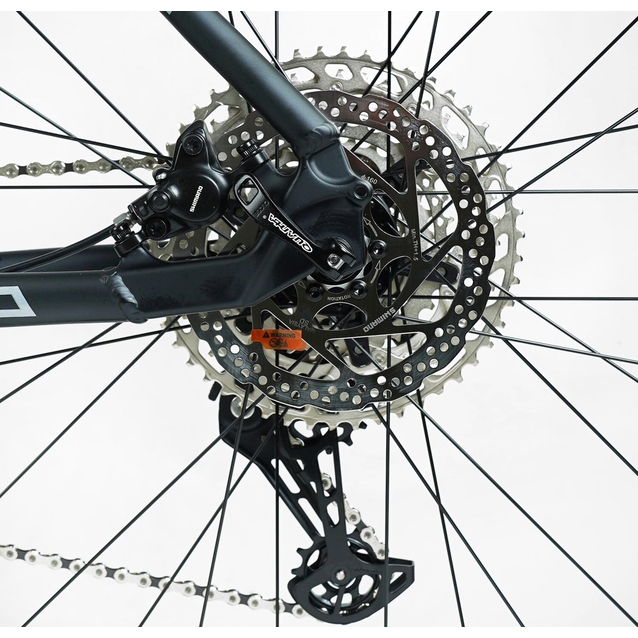 Велосипед 29 AL Corso «APEX» PX-29007 алюміній 19", (к-т SHIMANO Deore) чорно-жовтий фото westvelo.com