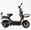 Електроскутер Corso «SIGNUM» SG-390115, двигун 500W, акумулятор 60V/20Ah коричневий, колеса 10" фото westvelo.com