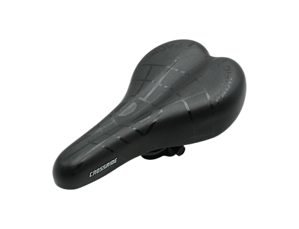 Сідло мтв CROSSRIDE № 070 PACIFIC, чорне, пластикова основа