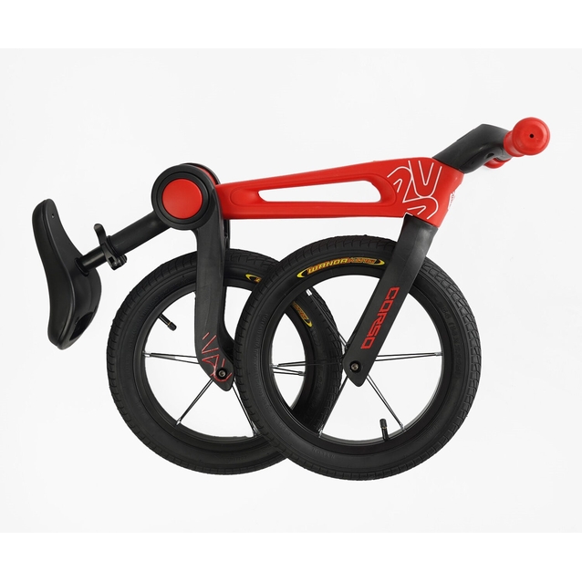 Велобіг 14 Corso надувні колеса, нейлонова складна рама NL-60320 червоний фото westvelo.com