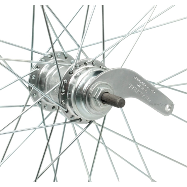 Колесо 28-29 зад, обід 2-ний чорний, втулка. Чехія + к-т (Gravity) фото westvelo.com