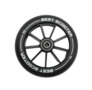 Колесо трюкового самоката "Best Scooter" (471) AL. Ø120мм, поліуретан, чорний