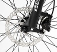 Велосипед 29 AL Corso «ENIGMA» NG-29305 алюміній 19", (к-т SHIMANO Alivio) вилка Santour гідравлічна, чорно-біло-помаранчевий фото westvelo.com