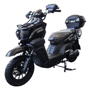 Електроскутер Corso «SPECIAL» SC-789740, двигун 2000W, акумулятор 72V/38Ah свинцево-кислотний, чорний + 1 ящик. акум, колеса 10"