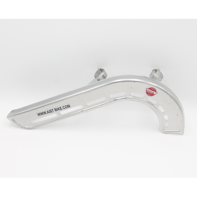 Захист ланцюга AIST на дорожник сталевий, сірий прямий фото westvelo.com
