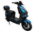 Електроскутер Corso «GRANDE» GR-604047, двигун 2000W, акумулятор 72V 35Ah графеновий, синій, колеса 12" + 1 ящик. акум фото westvelo.com