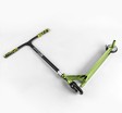 Самокат трюковий Best Scooter «SPIDER» 53442 чорно-зелений, HIC-система, пеги, AL диск та дека, колеса PU Ø110mm, ширина керма - 60 см фото westvelo.com