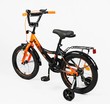 Дитячий велосипед 16 ST Corso «MAXIS» MX-17354 чорно-помаранчевий фото westvelo.com