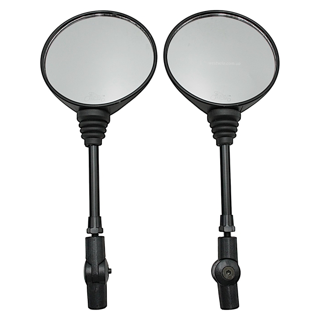 Дзеркало заднього виду Круглі LIPAI (Yamaha) (M8 R+R) складна ніжка фото westvelo.com