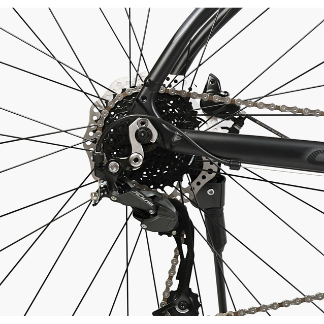 Велосипед 29 AL Corso «MAGNUS» MG-89626 алюміній 21", (к-т SHIMANO) графіт матовий фото westvelo.com