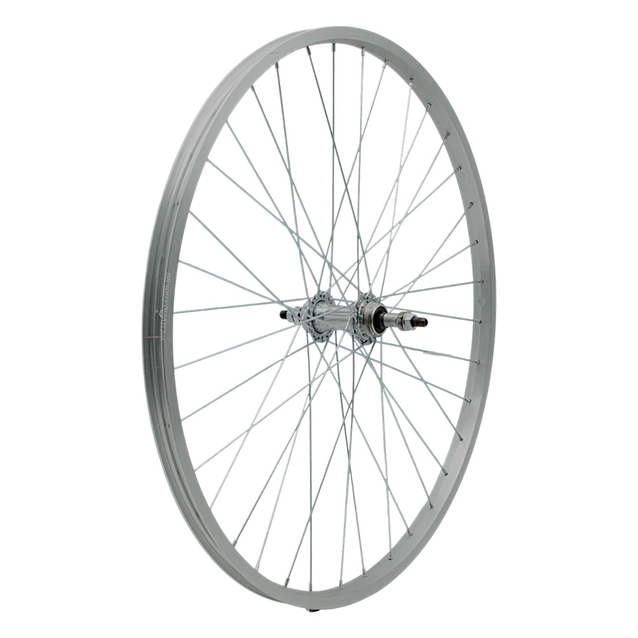 Колесо 26 зад, обід AL 1-ний сірий, вт. ST. на віночках фото westvelo.com