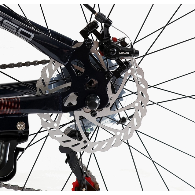 Велосипед 26 ST Corso «ENERGY» EN-26049 сталь 13", (к-т SHIMANO) чорно-помаранчевий фото westvelo.com