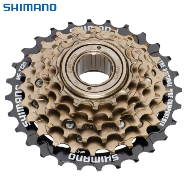 Зірка задня різьбова 6-рик SHIMANO TZ-500 (14-28T)