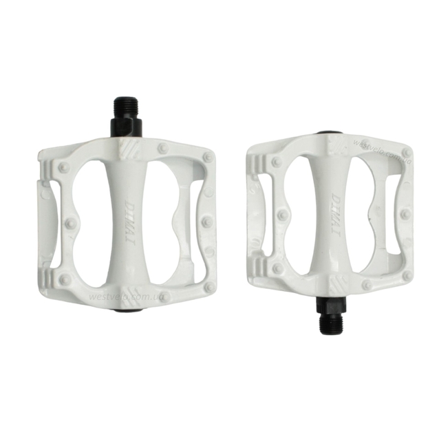 Педалі алюміній DIMAI 450, білі фото westvelo.com
