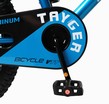 Дитячий велосипед 20 AL Corso «TAYGER»  TG-29916 алюмінієва рама, дискові гальма, синій фото westvelo.com