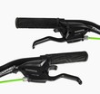 Велосипед 24 AL Corso «CONCEPT» CP-24790 алюміній 11", (к-т SHIMANO) чорно-салатовий фото westvelo.com