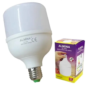 Лампа світлодіодна акумуляторна 30 W E27 (1 акумулятор 18650) 220В