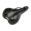 Сідло мтв на глагол Velo plush VL-3126, чорно-сіре SENSO