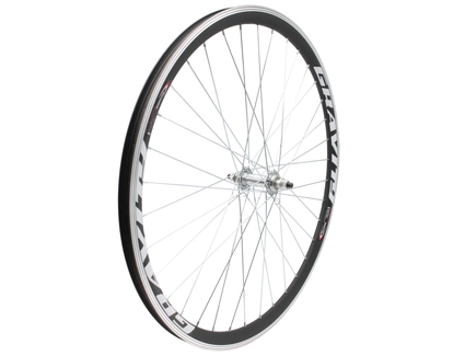 Колесо 27,5 перед, обід 2-ний чорний, втулка М на віночках (Gravity)